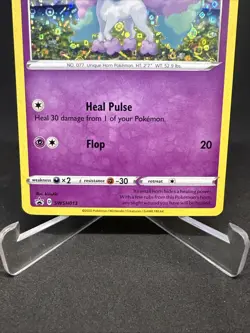 Pokemon TCG Galarian Ponyta General Mills Special Holo Black Star Promo SWSH013 - Image 4