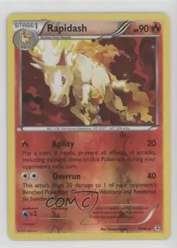 Rapidash Reverse Foil Pokemon XY Generations #15 - Image 1