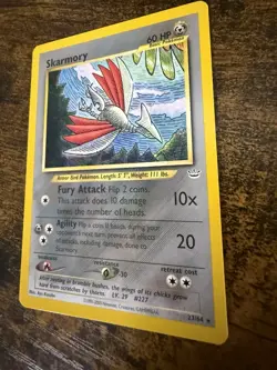 Pokemon TCG - Skarmory Neo Revelation 23/64 Rare LP - Image 3