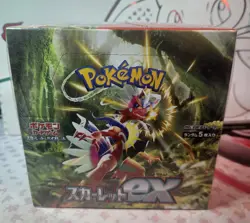 Pokemon TCG: Scarlet & Violet - Scarlet EX Booster Box Japanese US SELLER - Image 1
