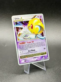 Uxie LV.X 146/146 UR Pokemon Legends Awakened 2008 Vintage Ultra Rare Holo LP - Image 1