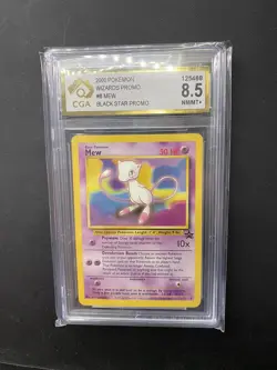 Pokemon TCG Mew Wizards Black Star Promos 8 Regular CGA. 8 - Image 1