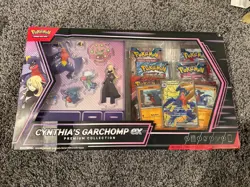 Pokemon TCG: Cynthia’s Garchomp ex Premium Collection box Sealed - Image 1
