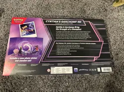 Pokemon TCG: Cynthia’s Garchomp ex Premium Collection box Sealed - Image 2