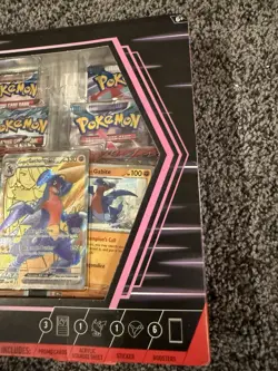 Pokemon TCG: Cynthia’s Garchomp ex Premium Collection box Sealed - Image 4