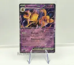Alakazam EX Black Star Promo 50 English TCG 2023 Pokemon 151 Holo NM - Image 1