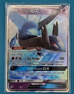 Latios GX Ultra Rare SM - Unified Minds 78/236 NM Pokemon TCG - Image 1