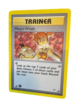 Pokemon Trainer Misty's Wrath 1st Edition Uncommon Gym Challenge 114/132 - Image 1