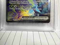 2024 Pokemon TEF en Iron Leaves EX Special Illustration #203 PSA 9 Gem MT - Image 5