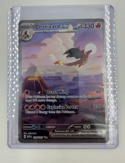 Pokemon TCG Charizard ex Scarlet & Violet-151 199/165 Holo Special Illustration - Image 1