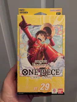 One Piece TCG Egghead Starter Deck ST-29 (SEALED) - Bandai - English - Luffy - Image 1