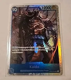 One Piece Kingdoms Of Intrigue Kaido Foil OP04-044 NM Super Rare - Image 1