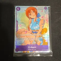 O-Nami (Illustration Box Vol.1) OP05-062 Foil Blocker One Piece Promo Card - Image 1