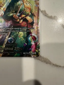 One Piece CCG Roronoa Zoro SP Op-14/PRB02 The Azure Sea’s Seven NM SHIP SAME DAY - Image 4
