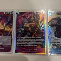 Trafalgar Law ST17-002 SR ONE PIECE Tcg Card Game NM Blue OP09 & OP12 - Image 3