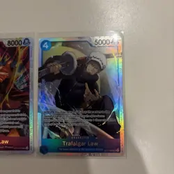 Trafalgar Law ST17-002 SR ONE PIECE Tcg Card Game NM Blue OP09 & OP12 - Image 4
