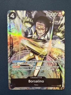 One Piece Borsalino (Alternate Art) - Paramount War (OP02) NM Foil - Image 1