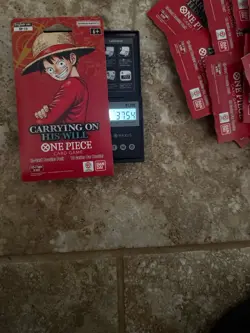 One Piece OP-13 CARRYING ON HIS WILL Sleeved Booster Pack Heavy 37.54G🔥 - Image 1