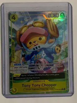 One Piece TCG Tony Tony Chopper ST29-007 Full Art Starter Deck 29 Egghead - Image 1