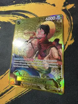 Monkey.D.Luffy One Piece Japanese Version 2nd Anniversary Set ST13-015 English - Image 2