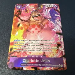 Charlotte Linlin OP08-069 Super Rare Foil Two Legends One Piece - Image 1
