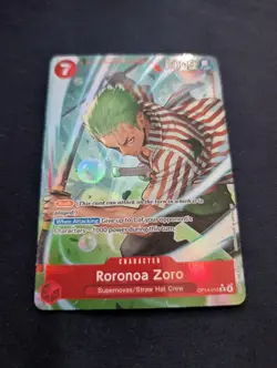 One Piece TCG - Roronoa Zoro - OP14-015 (Alternate Art) - English - Image 1