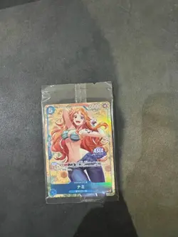 One Piece TCG Nami P112a (Alternate Art) Asia Tin Exclusive Promo NM Sealed - Image 2