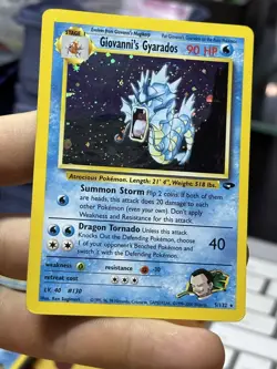Giovanni's Gyarados 5/132 Gym Challenge 2000 Holo Rare WOTC Pokemon Card TCG - Image 4