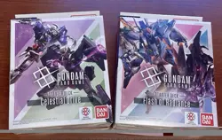 Gundam Card Game ST07 Celestial Drive & ST08 Flash of Radiance Starter Deck ENG - Image 1
