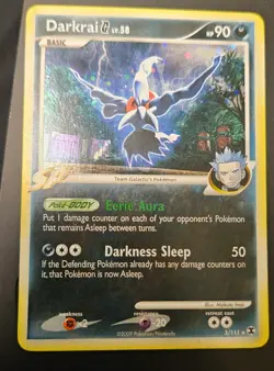 Pokemon Darkrai G Rising Rivals Holo Rare Card 3/111 - Image 1