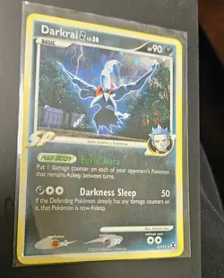 Pokemon Darkrai G Rising Rivals Holo Rare Card 3/111 - Image 5