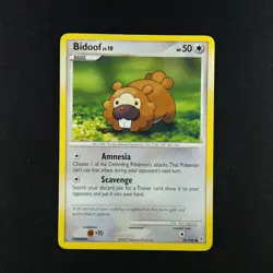 Bidoof 70/130 - Diamond and Pearl - Pokemon Card - Image 1