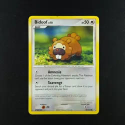 Bidoof 70/130 - Diamond and Pearl - Pokemon Card - Image 3
