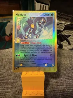 Golduck 17/100 Reverse Holo Rare EX Sandstorm E Series 2003 Pokemon Card - Image 1