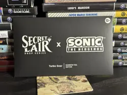 Magic The Gathering Secret Lair Sonic The Hedgehog Turbo Gear Foil Edition MTG - Image 1