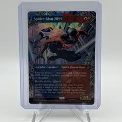 MTG Spider-Man 2099 0216 Borderless Rare FOIL NM - Image 1