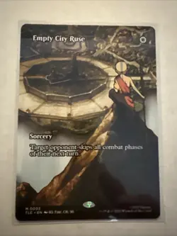 MTG Avatar The Last Airbender Empty City Ruse Borderless (Nonfoil) 0003 - Image 1