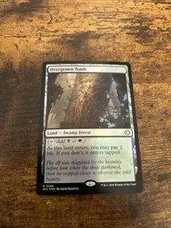 Overgrown Tomb #0266 Lorwyn Eclipsed FOIL MTG NM - Image 1