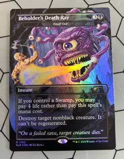 MTG | Secret Lair | Snuff Out (1792) | 🌈🌟Rainbow Foil 🌟🌈 - Image 1