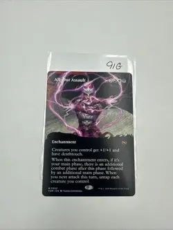 All-Out Assault (Borderless) #352 (NM) Tarkir Dragonstorm TDM Magic MTG - Image 1