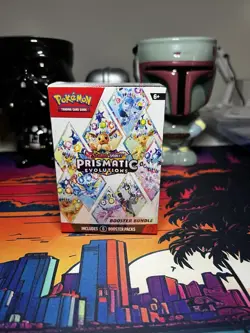 Pokemon TCG Prismatic Evolution Booster Bundle 6 Packs Sealed - Image 1