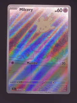 Milcery 152/142 Illustration Rare Stellar Crown Pokemon TCG NM - Image 1