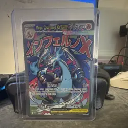 Pokemon Mega Charizard X ex 023 Me: Mega Evolution Promo Holo NM - Image 1