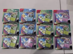 POKEMON TCG SCARLET & VIOLET PRISMATIC EVOLUTIONS TECH STICKER (12 Sets)🔥 - Image 1