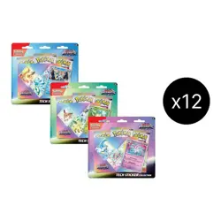 POKEMON TCG SCARLET & VIOLET PRISMATIC EVOLUTIONS TECH STICKER (12 Sets)🔥 - Image 2