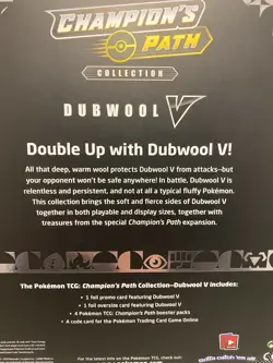 Pokemon Champion's Path Dubwool V Collection Box 2020 | BRAND NEW SEALED | TCG | 820650807732 - Image 4