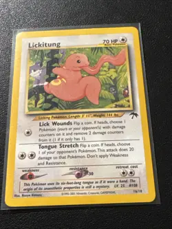 Lickitung Southern Islands Pokemon TCG 16/18 LP/NM Raw Ungraded - Image 2