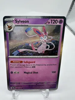 SWIRL Sylveon PRE 040/131 - Cosmos Holo - English - Pokemon TCG - Prismatic - Image 2