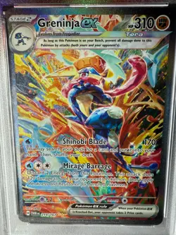 2024 Pokemon Scarlet & Violet Twilight Masquerade: #214 Greninja ex - PSA 10 - Image 3