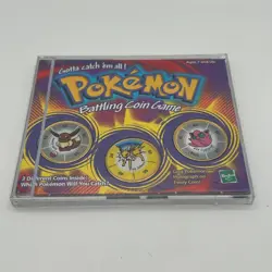 Pokemon Battling Coin Game - 133 Eevee/135 Jolteon/39 Jigglypuff (Hasbro 1999) - Image 1